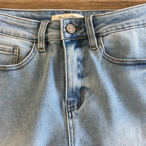 Women's 5 Pocket Grace & Emma Jeans Side Split Hem Size 6 Medium Wash EUC - Picture 4 of 12